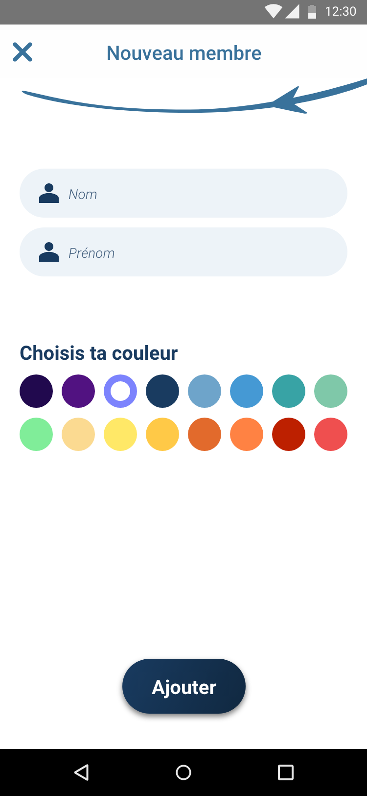 Interface de l'application Tattoomorrow sur tablette et smartphone - capture 4